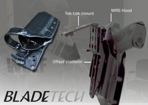 Blade-Tech WRS Duty Holster DOH Tek-Lok S&W M&P 9 Black RH