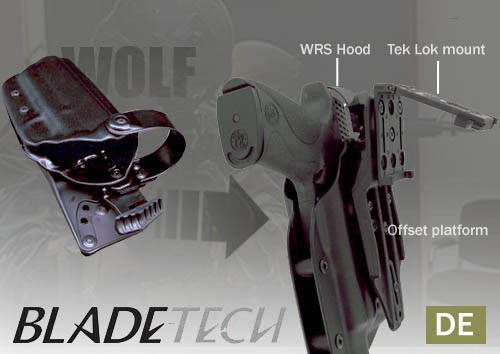 Blade-Tech WRS Duty Holster DOH Tek-Lok XDM 5” DE LH