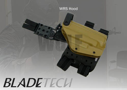 Blade-Tech WRS Tactical Thigh Holster 1911 Tan RH