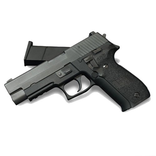 WE P226 with Rail Black GBB Pistol