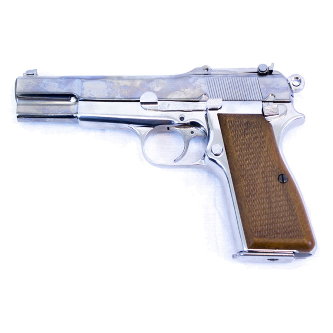 WE Browning High Power GBB Pistol (Silver)