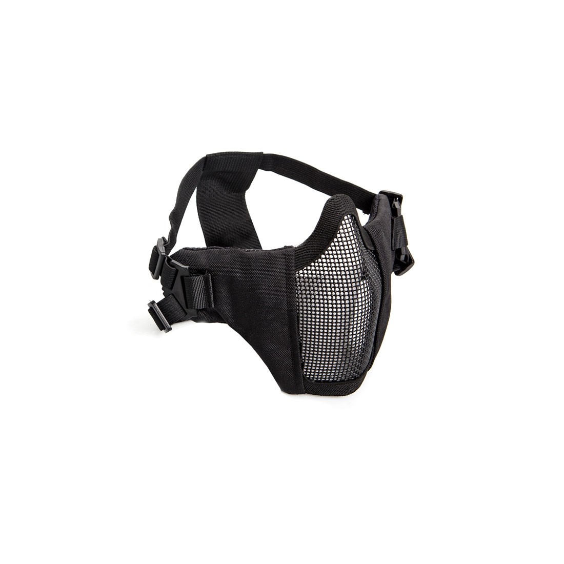 ASG Lower Face Mesh Mask with Cheek Pads Black