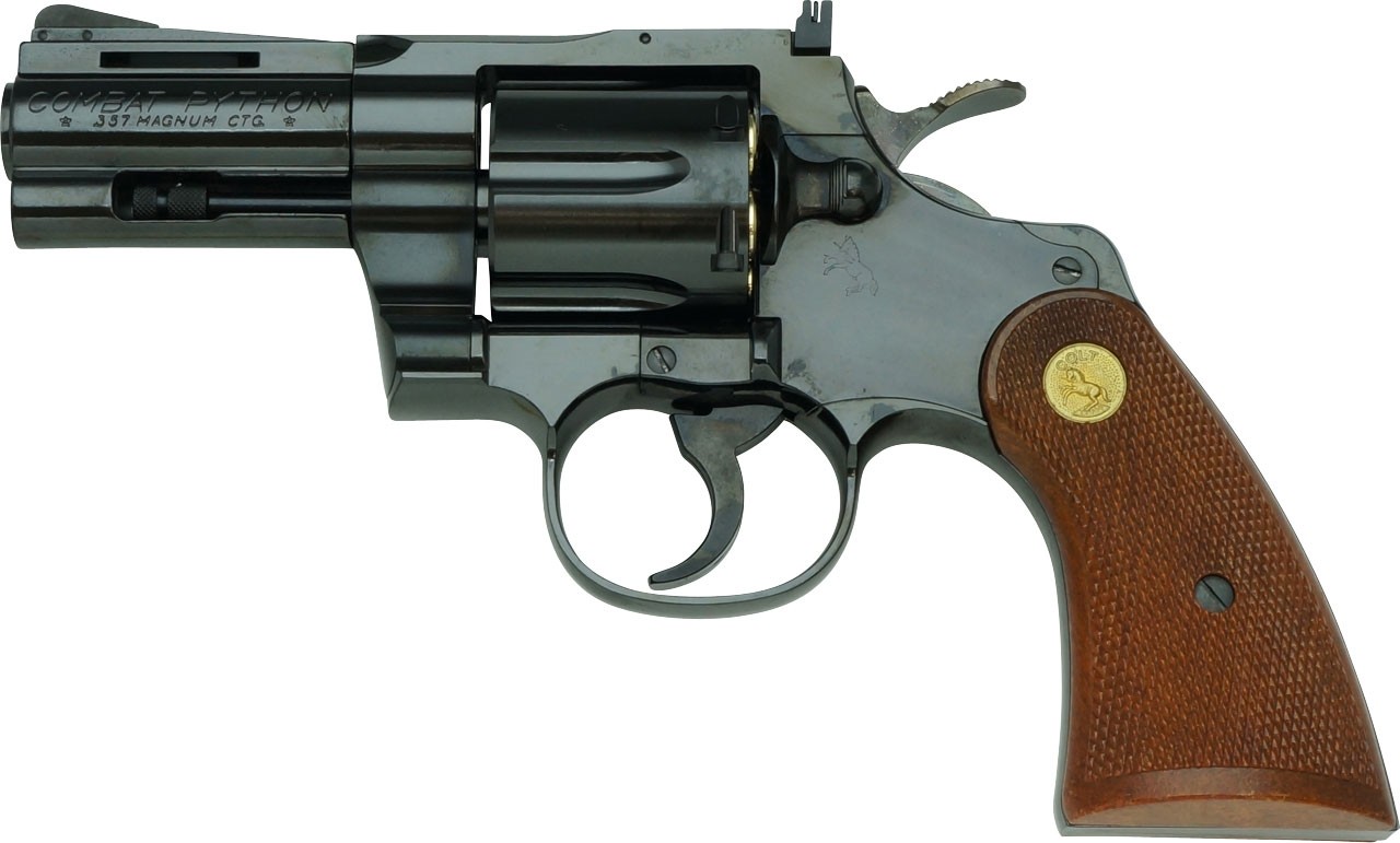 Tanaka Colt Python .357 3" Steel Jupiter Finish Revolver