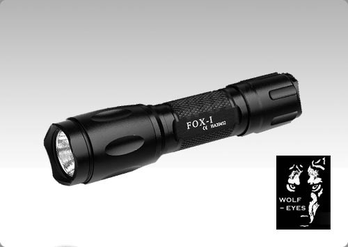 Wolf Eyes FOX-I LED Digital R5 Turbo HO Rechargeable Torch
