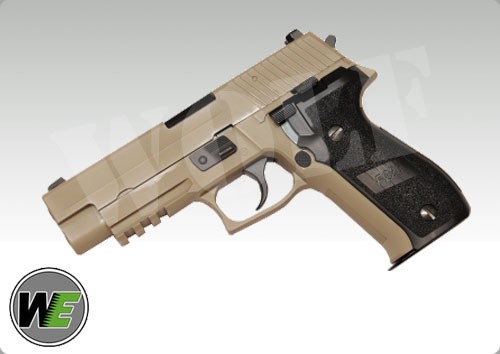 WE MK25 GBB Pistol F003 P226 (Tan)