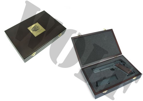 King Arms Wooden Pistol Case - Colt
