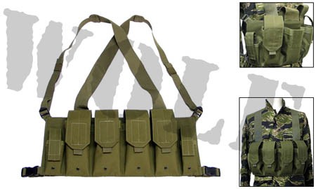 King Arms 5.56 Chest Rig OD