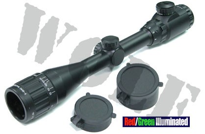 Guarder 3-9x40 Red/Green Mil-Dot Scope