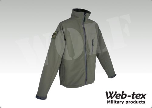 Webtex Tac Soft Shell Jacket OD - XXL