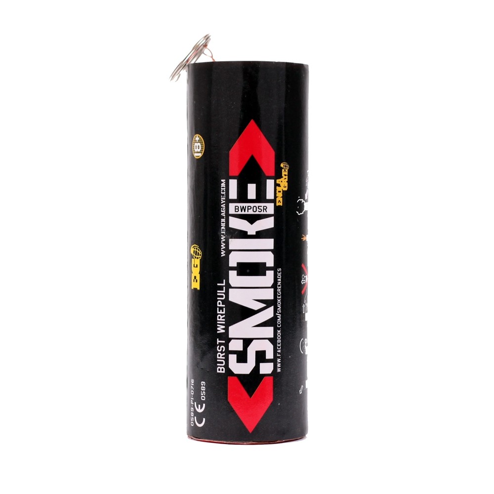Enola Gaye Burst Smoke Grenade - Red