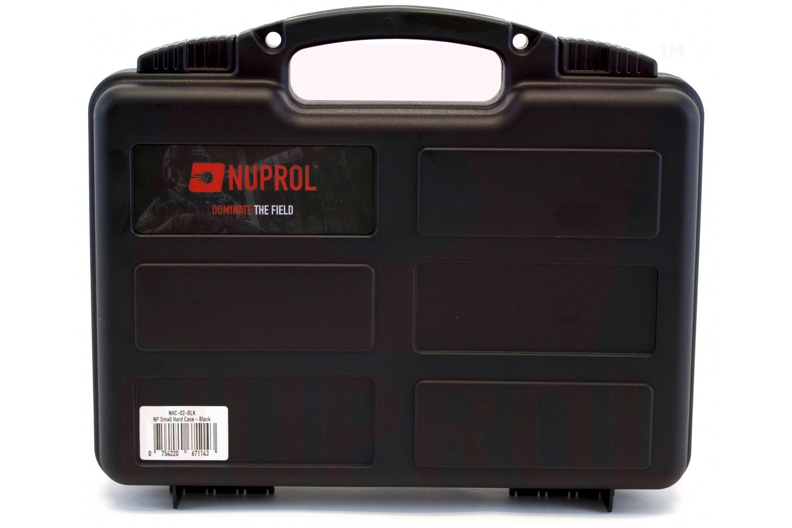 Nuprol Pistol Hard Case (PNuprol Foam) Black