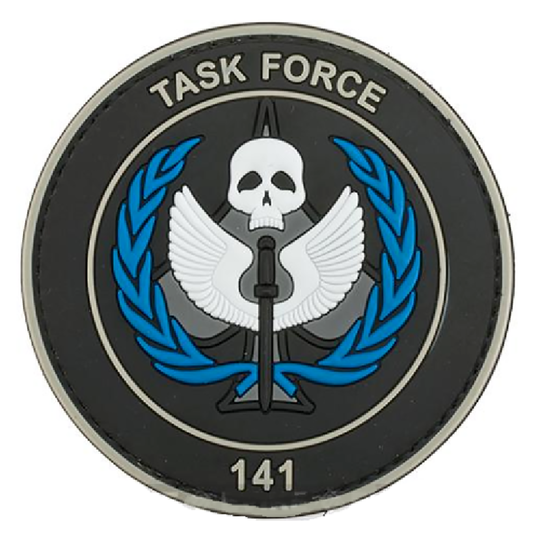 TASK FORCE 141 Tactical Rubber Velcro Patches