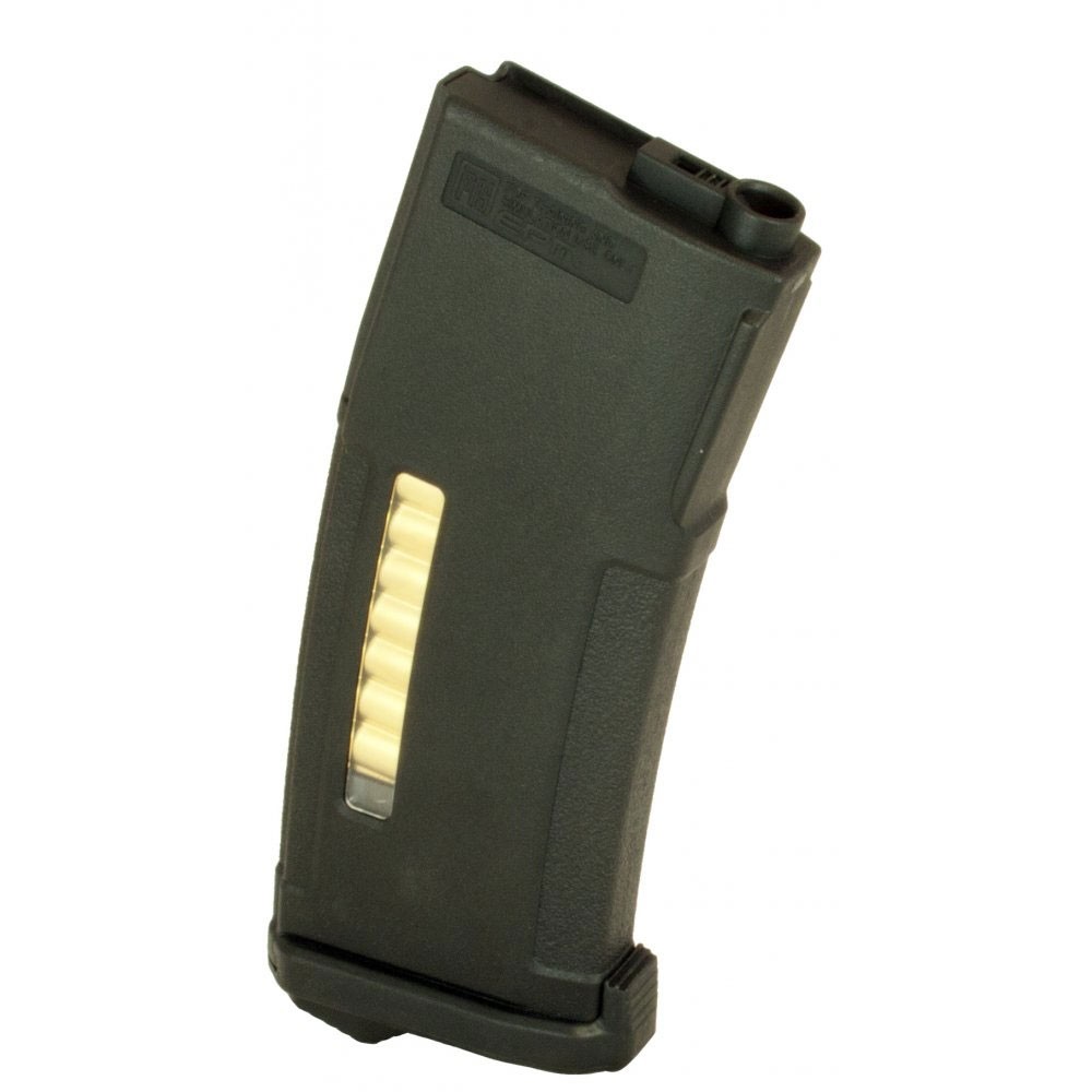 PTS Syndicate Airsoft EPM Magazine for TM Recoil Shock M4/Scar - Black