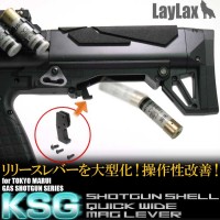 LayLax Tokyo Marui KSG Airsoft Gas Shotgun Extended Mag Magazine Release