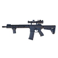 Double Bell TTI 'John Wick 2' Style M4  with Custom Grip and 1-4x20 Scope - Black