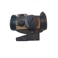 Ace 1 Arms T2 Pro Airsoft Micro Red Dot Sight with Variable Low/High Mount - FDE
