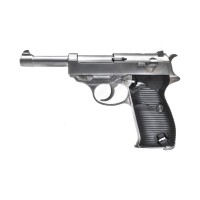 WE P38 GBB Pistol (Silver)