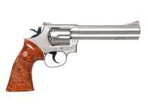 HFC S&W M586 6 inch Gas Revolver - Silver