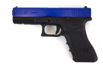 WE Glock 17 Gen 3 GBB Pistol (Blue)