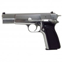 Tanaka Browning High Power Mk III Stainless Model Airsoft GBB Pistol