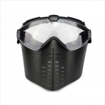 Big Foot Airsoft Full Face Goggle Mask with Fan (Black) 