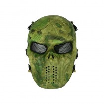 Big Foot Tactical Skull Airsoft Mask with Mesh Eyes (A-TACS-FG)