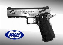 Tokyo Marui Hi-CAPA 4.3 Custom Dual Stainless GBB Pistol