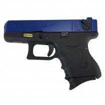 WE Glock 26 GBB Pistol (Blue)