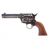 King Arms SAA .45 Peacemaker 4" Electroplating Black Gas Airsoft Revolver