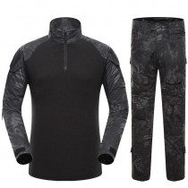 Nuprol BARTON BDU Shirt & Trouser Set in Black Cobra - Medium