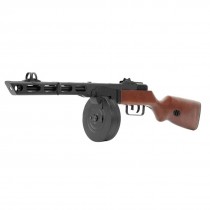 Snow Wolf PPSH-41 Airsoft Electric AEG Rifle - Wood & Metal