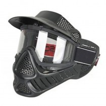 SCCTT Airsoft Tactical Full Face Protection with Perspex Eye Protection (Black)