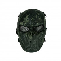 Big Foot Tactical Skull Airsoft Mask with Mesh Eyes (Black/Multicam)