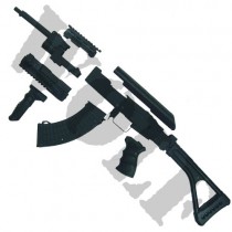 z G&P AK Black Tactical Conversion Kit Folding Stock