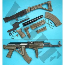 z G&P AK OD Tactical Conversion Kit Folding Stock