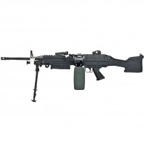 A&K M249 MK2 Airsoft AEG Support Weapon Light Machine Gun (Polymer Body)