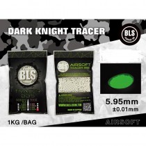 BLS 0.20g Tracer BBs Green 1kilo Bag High Grade Airsoft 6mm 5000rd