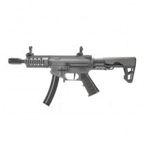 King Arms PDW 9mm SBR Shorty Airsoft AEG - Gun Metal Grey