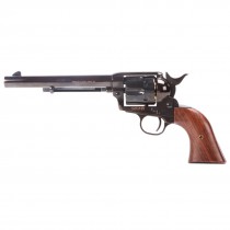 King Arms SAA .45 Peacemaker 6" Electroplating Black Gas Airsoft Revolver