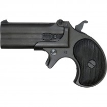 Marushin Derringer 6mm Gas X Cartridge Type Airsoft Pistol - Black HW