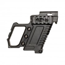 Nuprol Pistol Carbine Kit for WE Glock EU Series (Black)