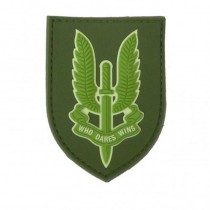 SAS OG Tactical Rubber Velcro Patches