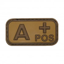 A+ POS Tactical Rubber Velcro Patches