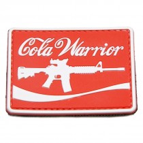 COLA WARRIOR Tactical Rubber Velcro Patches