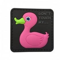 TACTICAL RUBBER DUCK (Pink) Tactical Rubber Velcro Patches