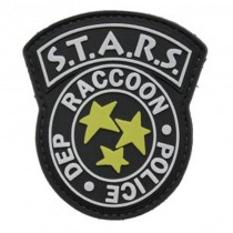 S.T.A.R.S RACCOON POLICE DEPT Tactical Rubber Velcro Patches