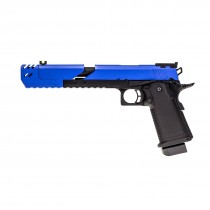 Raven Hi Capa Dragon 7 Dual Tone Airsoft Gas Blowback Pistol (Blue)