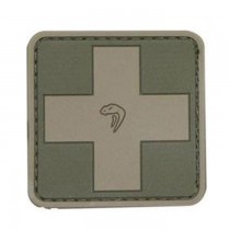 Viper Rubber Patch Medic Green