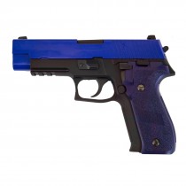 WE P226 w/ Rail GBB Pistol (Blue)